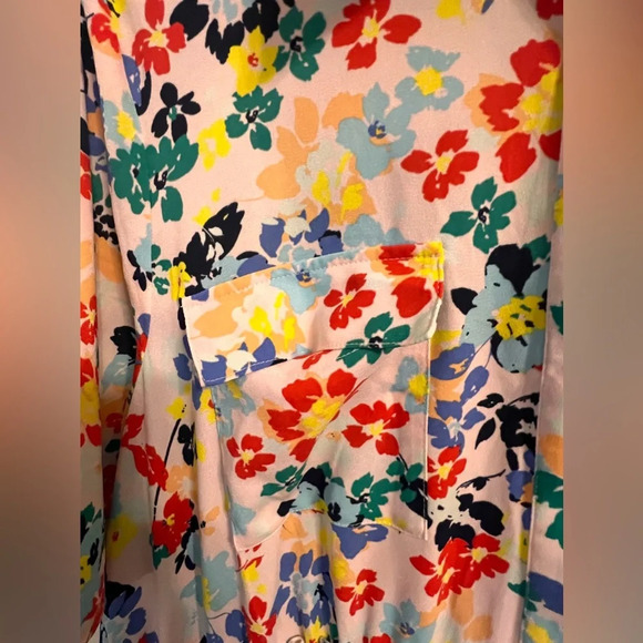 final price HALOGEN x Atlantic-Pacific Floral Smocked Dress - Picture 3 of 8